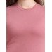 Women's Everyday Cotton Top - Onion Pink