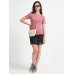 Women's Everyday Cotton Top - Onion Pink