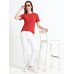 Women's Everyday Cotton Top - Red