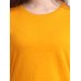 Women's Everyday Cotton Top - Mustard