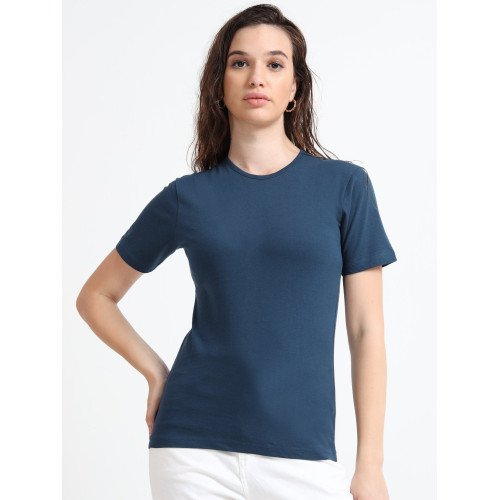 Women's Everyday Cotton Top - Teal