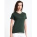 Women's Everyday Cotton Top - Forest Green