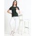 Women's Everyday Cotton Top - Forest Green