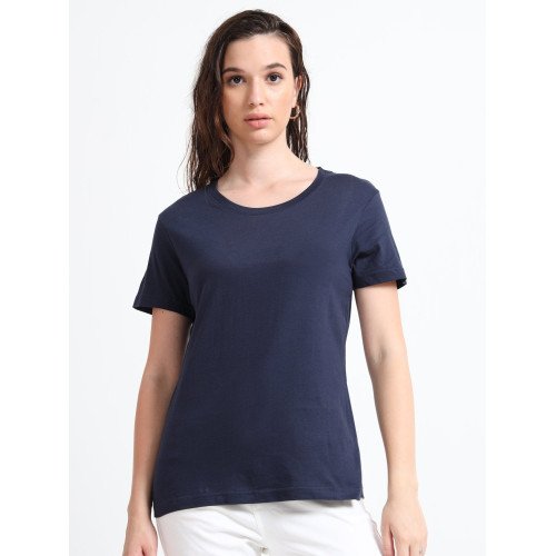 Women's Everyday Cotton Top - English Navy