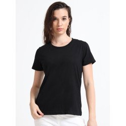 Women's Everyday Cotton Top - Black