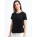 Women's Everyday Cotton Top - Black
