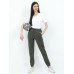 Women's Cotton Joggers - Olive