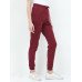 Women's Cotton Joggers - Burgundy