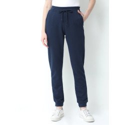 Women's Cotton Joggers - Navy
