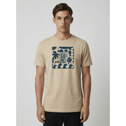 Round Neck | Camel | Surf