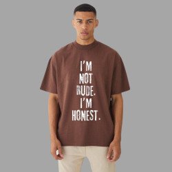 Round Neck | Brown | Rude
