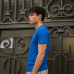 Royal Blue Plain Round Neck Tshirt