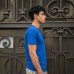 Royal Blue Plain Round Neck Tshirt