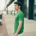 Emerald Green Plain Round Neck Tshirt
