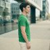 Emerald Green Plain Round Neck Tshirt