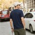 Navy Plain Round Neck Tshirt