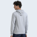 Zippered Hoodie | Grey