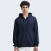 Zippered Hoodie | Navy