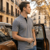 Golfer | Mens Polo | Grey
