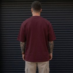 Heavy Gauge Tee — Merlot