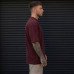 Heavy Gauge Tee — Merlot