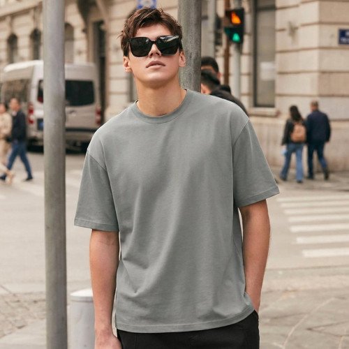 Heavy Gauge Tee — Ash