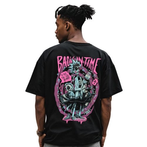 Oversized | Men | Black | Back In Time