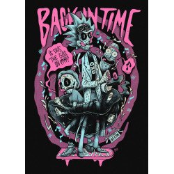 Oversized | Men | Black | Back In Time