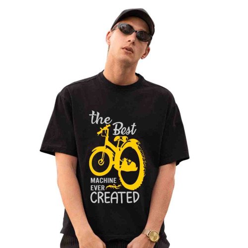 Oversized | Men | Black | Bicycle