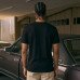 Bamboo Cotton Tee — Midnight