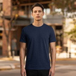 Bamboo Cotton Tee — Dusk