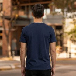 Bamboo Cotton Tee — Dusk
