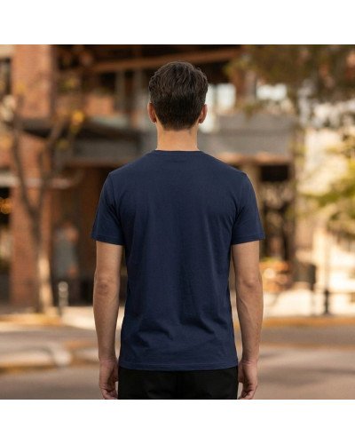 Bamboo Cotton Tee — Dusk
