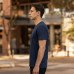 Bamboo Cotton Tee — Dusk