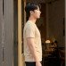 Bamboo Cotton Tee — Sand