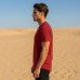 Bamboo Cotton Tee — Ember