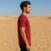 Bamboo Cotton Tee — Ember