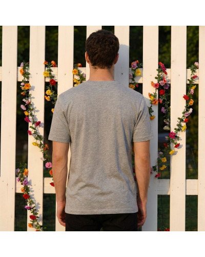 Bamboo Cotton Tee — Ash