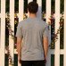Bamboo Cotton Tee — Ash