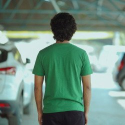 Bamboo Cotton Tee — Sage