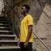 Bamboo Cotton Tee — Marigold
