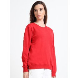 SWEATSHIRT | WOMEN | FIRE RED