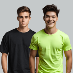 Round Neck | Mens | Packof2 | Combo 4