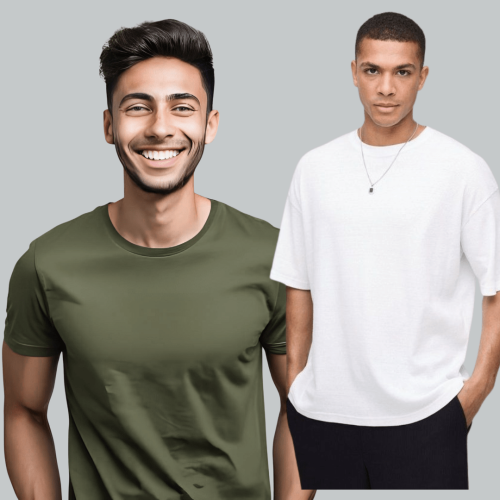 Round Neck | Mens | Packof2 | Combo 6