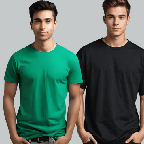Round Neck | Mens | Packof2 | Combo 2