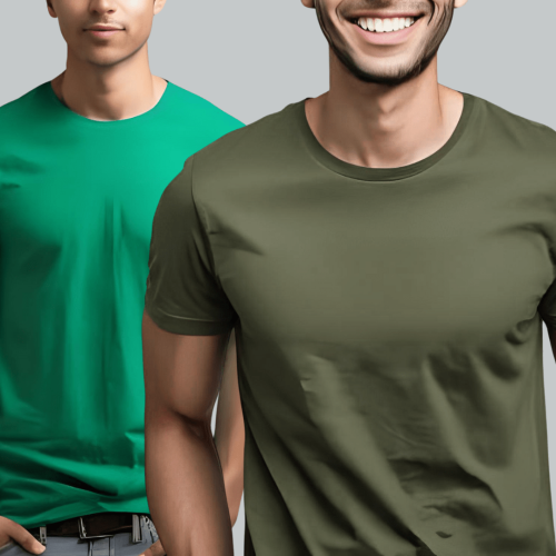 Round Neck | Mens | Packof2 | Combo 8