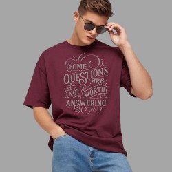 Round Neck | Burgundy | Questions & Answers