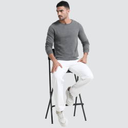 Sweatshirt | Mens | Grey Melange