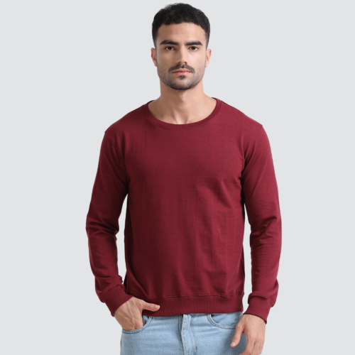 Sweatshirt | Mens | Berry