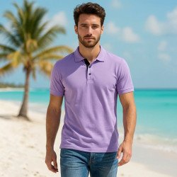 Golfer | Mens Polo | Lavender
